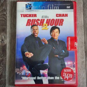 Rush Hour 2 DVD 2001 New Line Cinema Jackie Chan Chris Tucker